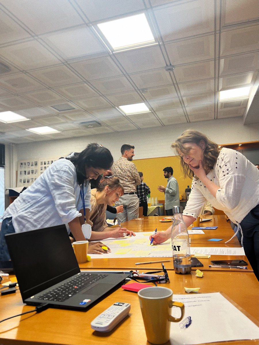 Trust-M Project (@trustmproject) on Twitter photo Thinking hard at our first workshop together with our collaborators from the city of <a href="/EspooEsbo/">Espoon kaupunki</a> 🤔 in this first workshop, we wanted to learn more about challenges migrant women may have when entering the Finnish job market after maternity leave #trustmproject #Migration Thinking hard at our first workshop together with our collaborators from the city of <a href="/EspooEsbo/">Espoon kaupunki</a> 🤔 in this first workshop, we wanted to learn more about challenges migrant women may have when entering the Finnish job market after maternity leave #trustmproject #Migration