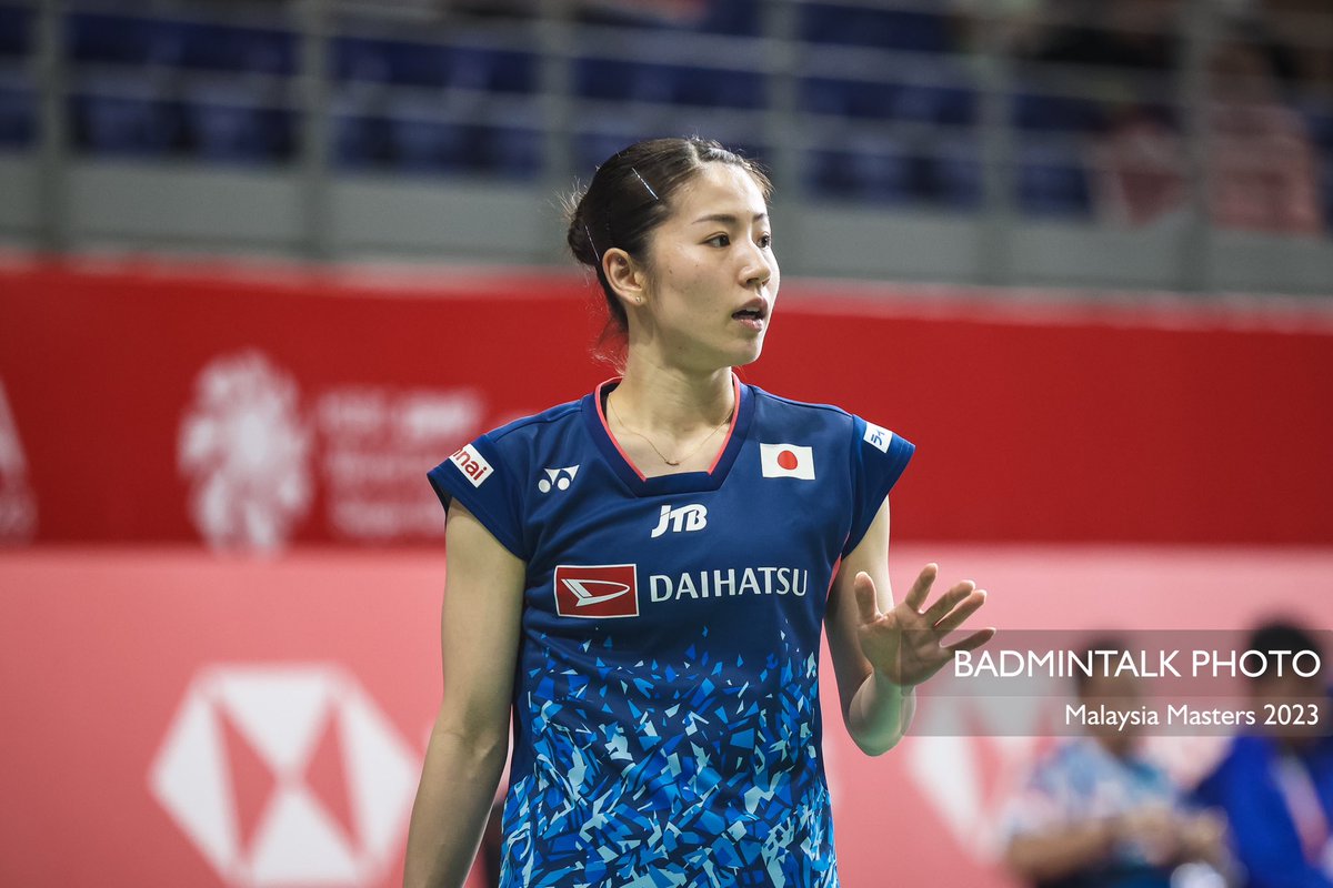 BadmintonTalk's tweet photo. Nami Matsuyama and Chiharu Shida in action!

#BadmintalkPhoto #MalaysiaOpen2023 #PMM2023 https://t.co/yTFc9Xpwq4