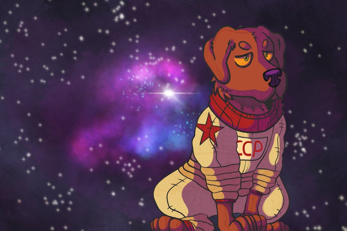 Cosmo the soviet dog - fanart :) 

#GuardiansOfTheGalaxy #GuardianOfTheGalaxyVol3 #GotGVol3 #Cosmo #cosmothespacedog #marvel
