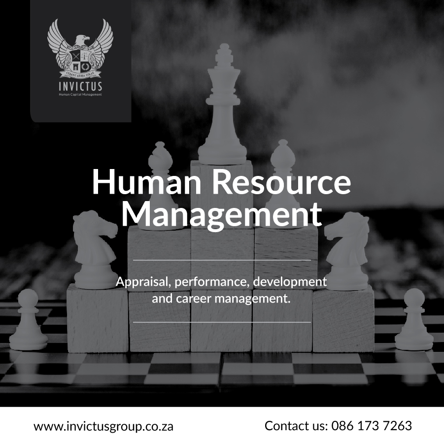 Appraisal, performance, development and career management of staff is an integral part of HR management. This will give insight into the progress of staff, untapped potential and areas of improvement.

Website: invictusgroup.co.za

#invictusgroup #hr #workperformance