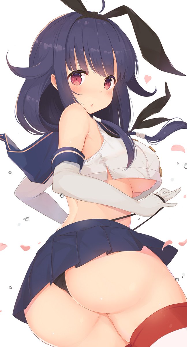. . . These clothes are getting a bit tight..

She really shouldn't have put on something clearly not her size.