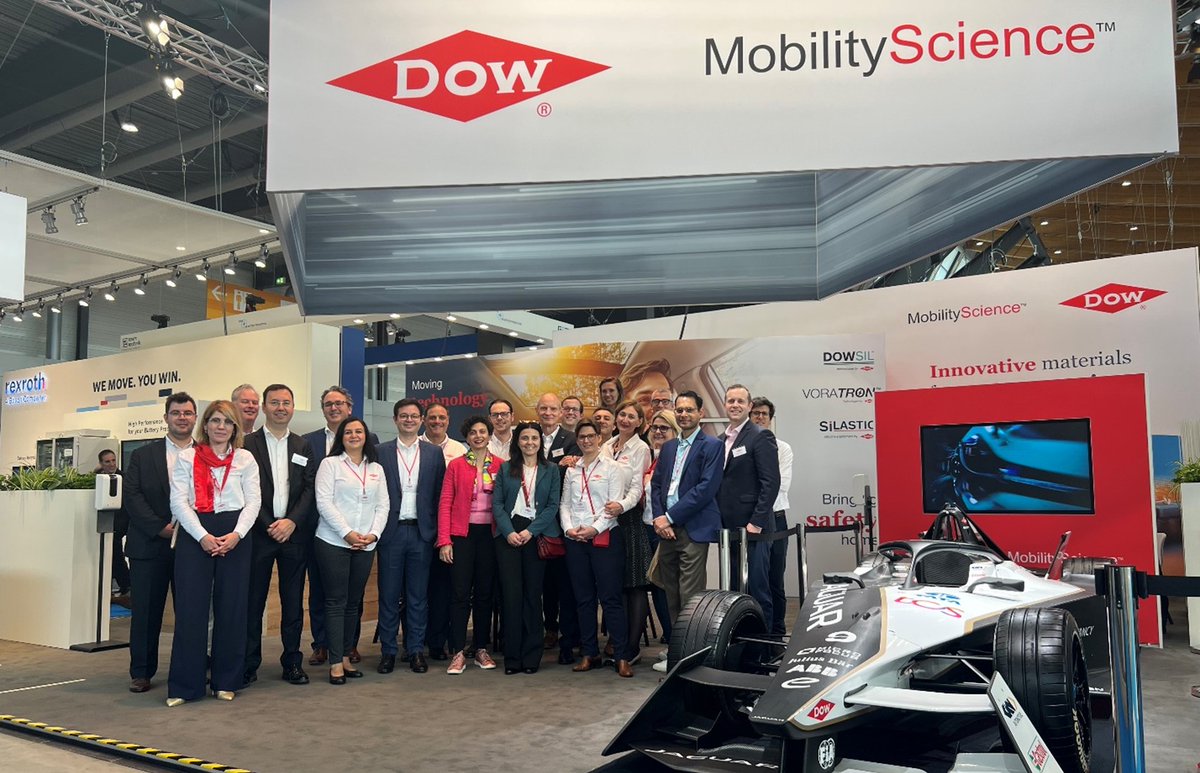 Come see the <a href="/JaguarRacing/">Jaguar TCS Racing</a> car at <a href="/BatteryShow_EU/">The Battery Show Europe</a> in Stuttgart, Germany, on display at booth 20 (Hall 10) until this Thursday! Team Dow can't wait to engage with you.

Learn more: dow.inc/3MvcmNY

#EV #EVbatteries #EVcharging #MobilityScience