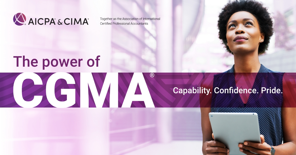 ‘When a future or current employer sees that you’ve navigated successfully through the CGMA® Professional Qualification, it gives them more faith and trust to continue to invest in you’.

Anthony Murphy, CGMA
CFO, Tandem Bank

Watch video : bit.ly/3MzdEYk