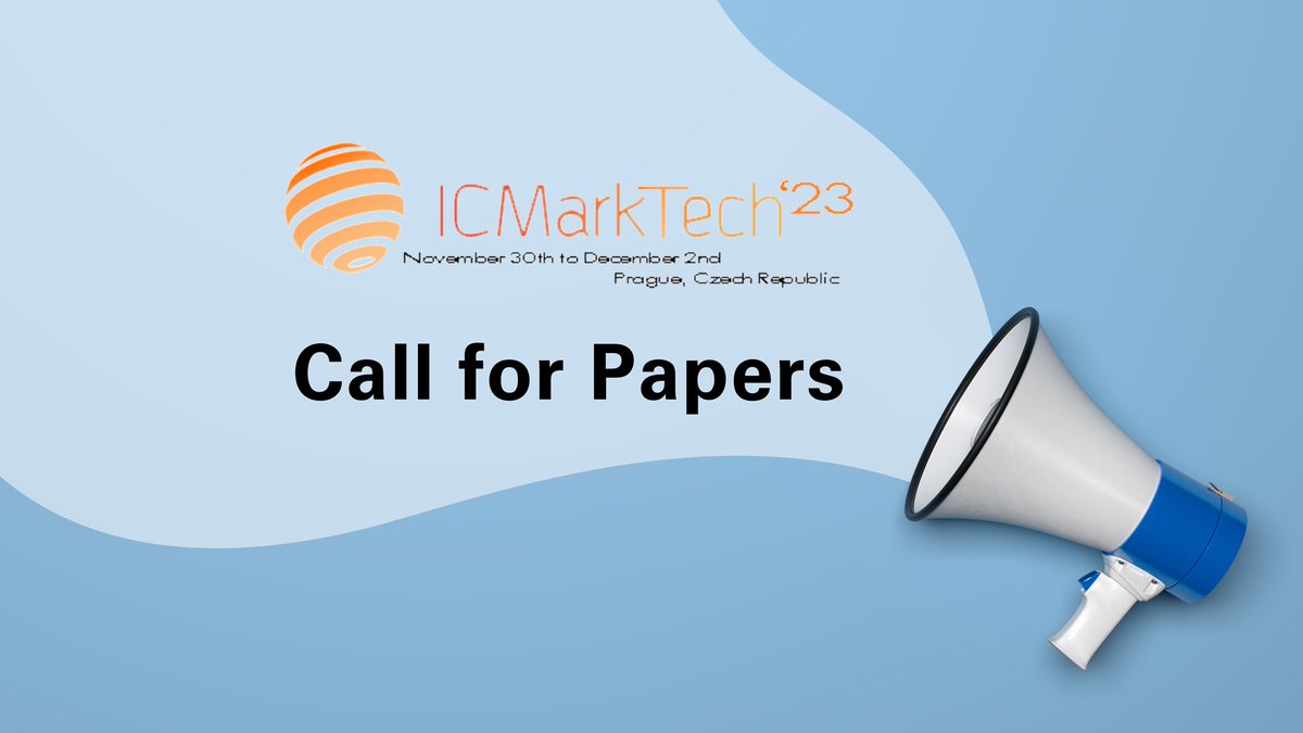 Call for papers! The FHNW School of Business is a partner university of ICMarkTech'23 and is excited to invite you to submit your conference papers. 

Visit icmarktech.org/index.php/en/c… for further information

#FHNWmoments #FHNWbusiness #ICMarkTech23 #cfp