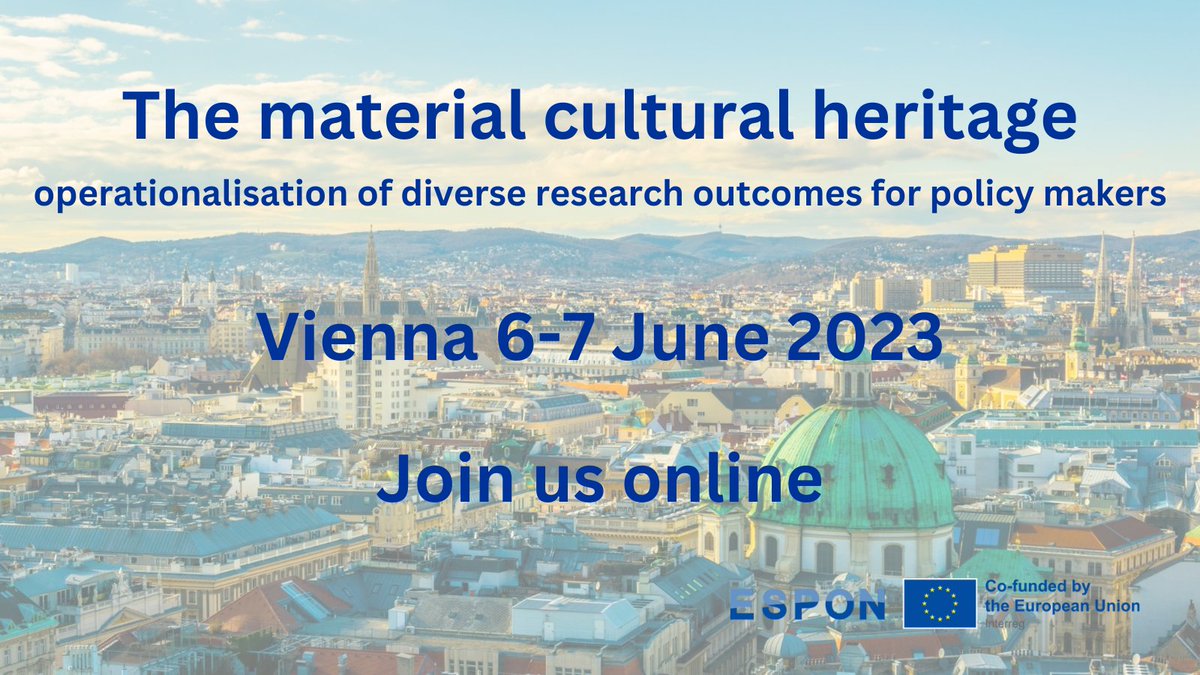 How can we put into practice the results of ESPON studies to improve the use of built cultural heritage? How can we extend the life cycle of historical bulidings by re-using them to address contemporary use demands?
Join our hybrid event to know more
loom.ly/dfYlci0