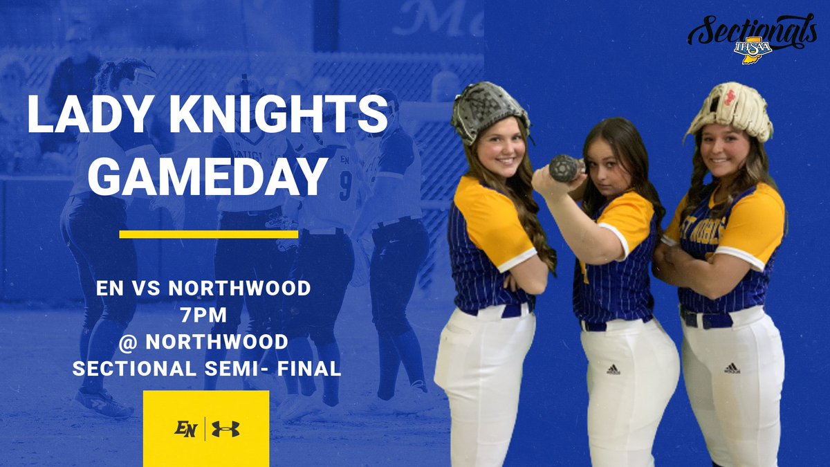 EN Knights Softball tweet media