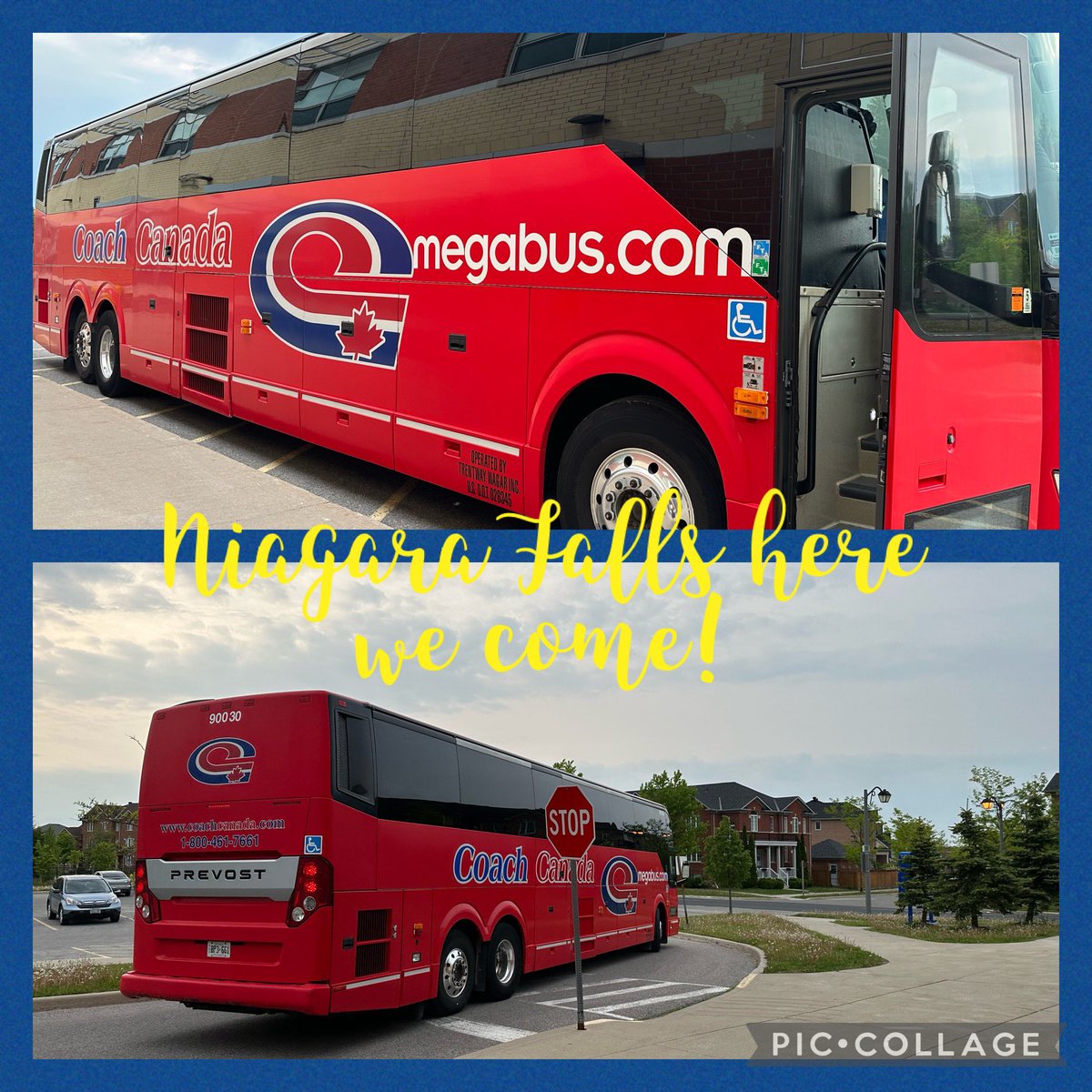 Wishing our Grade 8’s a wonderful trip to Niagara Falls! @JoelChiutsi <a href="/YCDSB/">York Catholic District School Board</a>