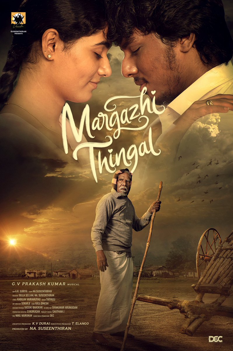 Pandiraj (@pandiraj_dir) on Twitter photo Best wishes to <a href="/manojkumarb_76/">manoj k bharathi</a> for debut directorial #MargazhiThingal & Happy to welcome to our #DirectorsCommunity
Prod by <a href="/Dir_Susi/">vennila production</a> 's #VennilaProductions
<a href="/offBharathiraja/">Bharathiraja</a> @Shyam66465423 <a href="/maalu1815/">rakshana induchoodan</a> <a href="/gvprakash/">G.V.Prakash Kumar</a> #KasiDinesh <a href="/KabilanVai/">KabilanVairamuthu</a> <a href="/vasukibhaskar/">vasuki bhaskar</a> <a href="/DuraiKv/">Durai KV</a> <a href="/onlynikil/">Nikil Murukan</a> <a href="/decoffl/">DEC</a> Best wishes to <a href="/manojkumarb_76/">manoj k bharathi</a> for debut directorial #MargazhiThingal & Happy to welcome to our #DirectorsCommunity
Prod by <a href="/Dir_Susi/">vennila production</a> 's #VennilaProductions
<a href="/offBharathiraja/">Bharathiraja</a> @Shyam66465423 <a href="/maalu1815/">rakshana induchoodan</a> <a href="/gvprakash/">G.V.Prakash Kumar</a> #KasiDinesh <a href="/KabilanVai/">KabilanVairamuthu</a> <a href="/vasukibhaskar/">vasuki bhaskar</a> <a href="/DuraiKv/">Durai KV</a> <a href="/onlynikil/">Nikil Murukan</a> <a href="/decoffl/">DEC</a>
