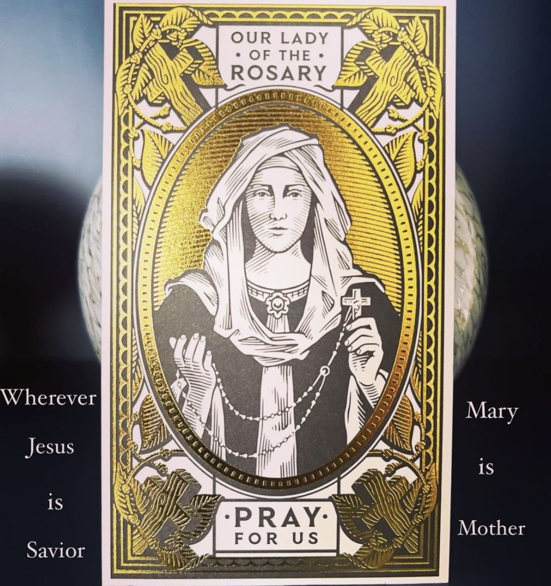 May - The Month of the Rosary 
#praytherosary