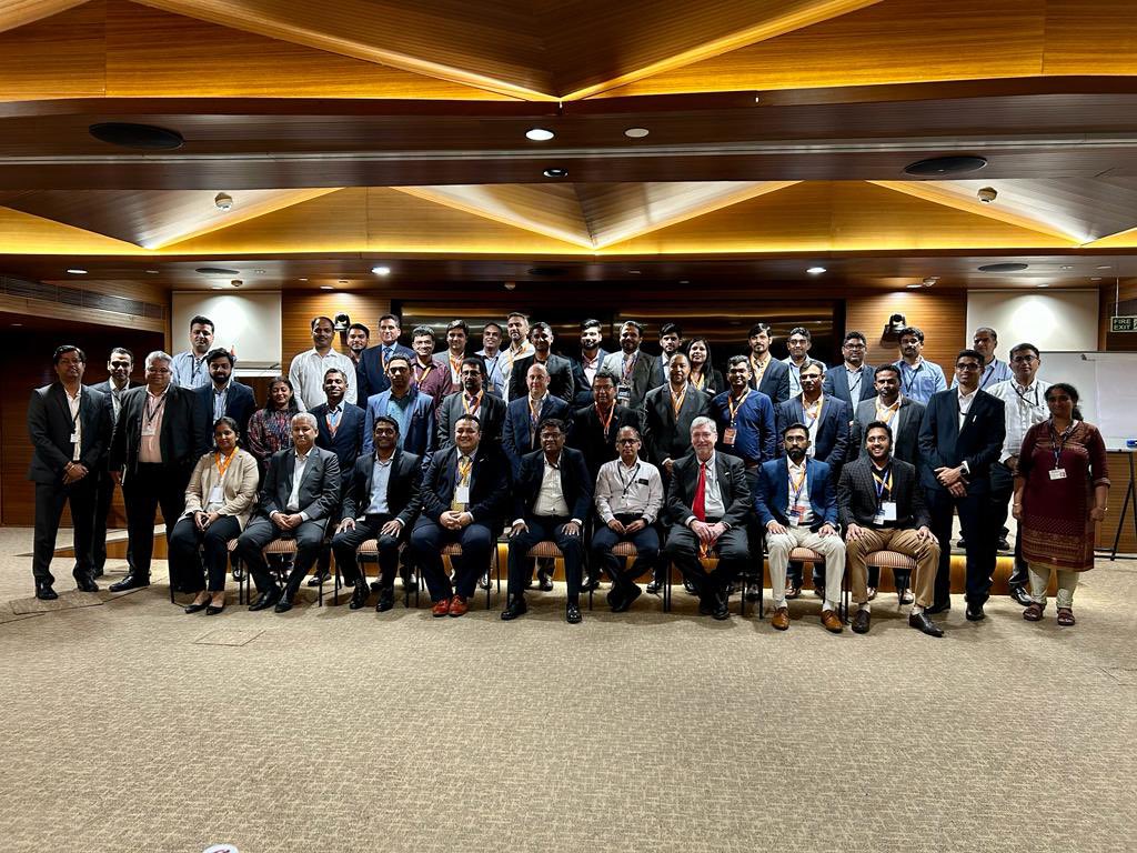 U.S. Commercial Service India (@uscsindia) on Twitter photo .<a href="/ICICIBank/">ICICI Bank</a> thank you for hosting Cybersecurity Trade Mission. All of us want to strengthen U.S. India cooperation to address cyber issues. #USIndiapartnership .<a href="/ICICIBank/">ICICI Bank</a> thank you for hosting Cybersecurity Trade Mission. All of us want to strengthen U.S. India cooperation to address cyber issues. #USIndiapartnership