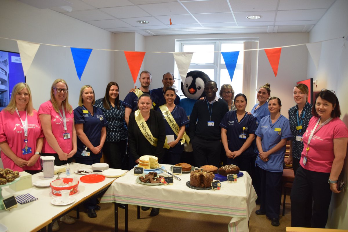 A three-tier lemon cake, chocolate brownies, and a showstopper topped with Ferrero Rochers, were just some of the delights on offer at our Radiology’s bake-off challenge yesterday. The brownies were crowned the winner, and a fantastic £130.06 was raised for their department! 😋