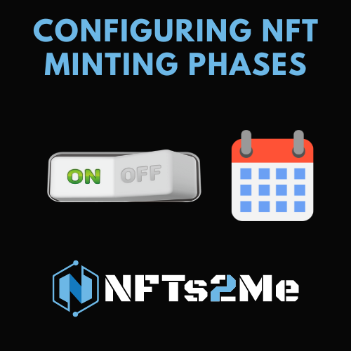 NFTs2Me's tweet photo. 🌟 Did you know that we have 5 minting phases for your #NFT projects? You can also create intervals to automatically open and close the minting possibilities in your project from @NFTs2Me 🎨

🔗 Find out more:
https://t.co/by6xNHtIIZ
#NFTs #Blockchain 💎💥 https://t.co/G5HXIaB4Zq