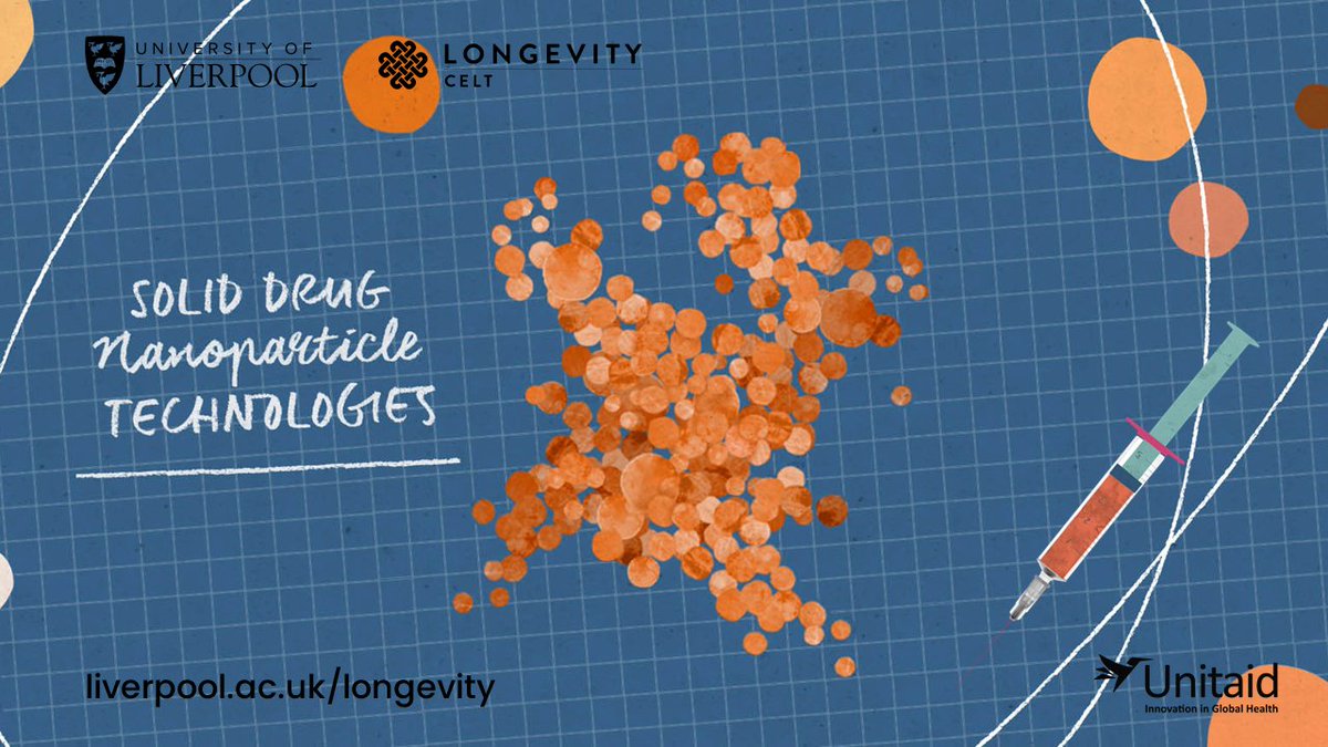 CELTLiverpool's tweet photo. The #LONGEVITYProject strategy is to repurpose pre-existing oral medicines as #longacting formulations. This is made possible by our patented SDN technology, developed by CELT scientists.

Find out about how our technology works
👉https://t.co/9aO3TJY0rB

#nanoparticles #nanotech https://t.co/44q7P2bHN4