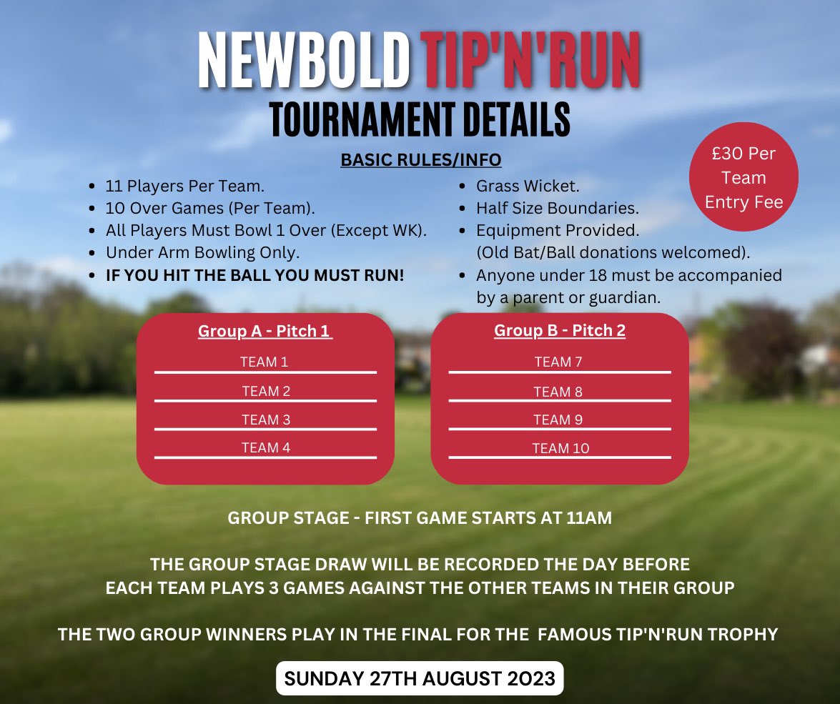 Newbold-On-Avon CC tweet media