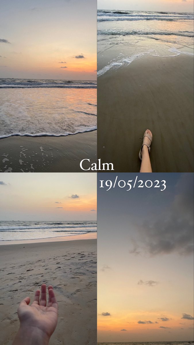 Sending out calm and positive vibes ☺️✨