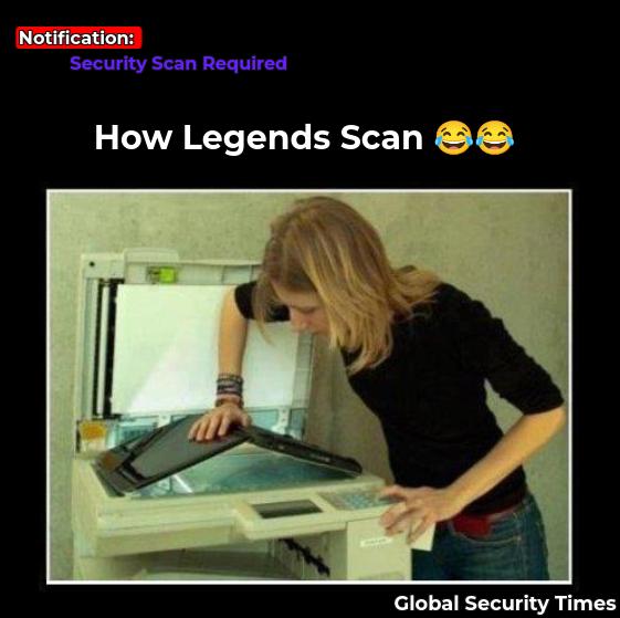 How Legends Scan Like a Pro. 😂😂 #cybersecurity #cybersecuritymemes