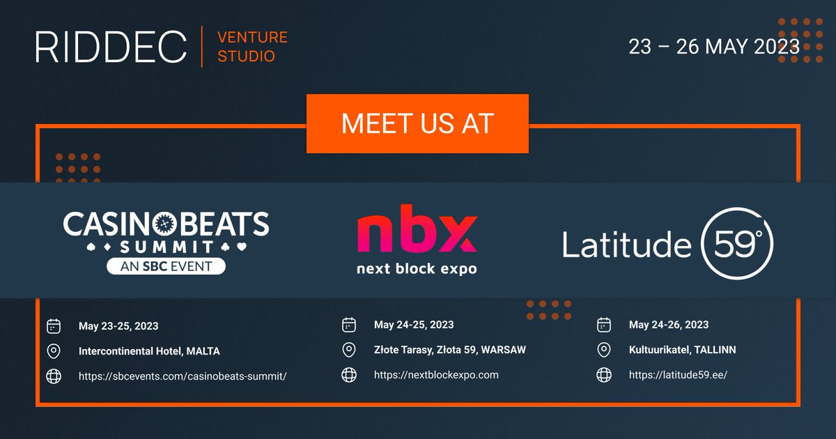 RIDDEC | Venture Studio tweet media