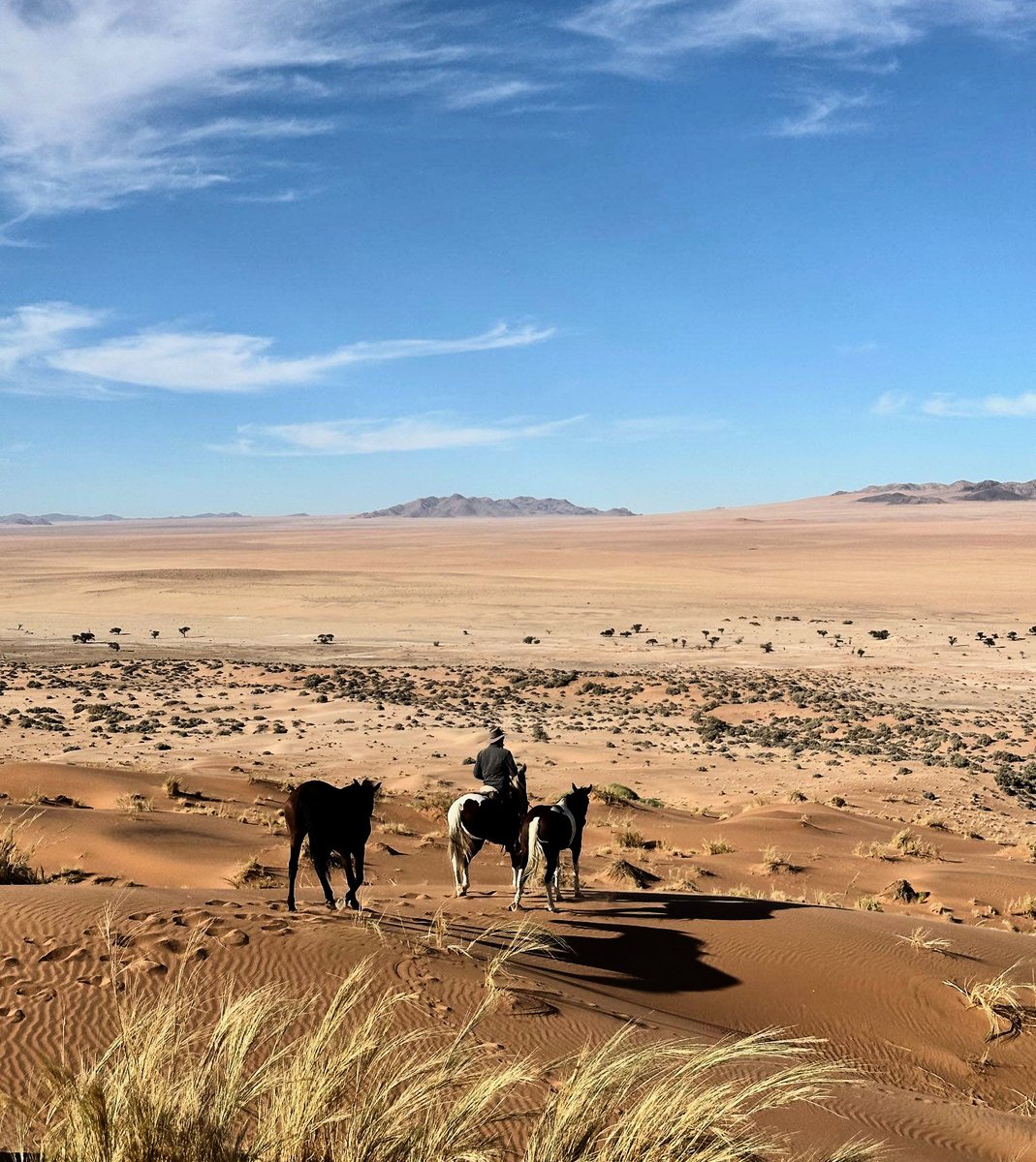 Where would you find a landscape such as this....only in #Namibia #bucketlistadventures #horsebackadventures