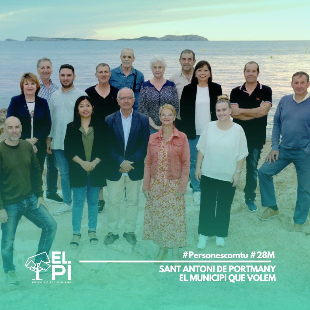 Persones d’aquí, honestes, que treballen amb esforç i dedicació 🤍
#SantAntoni necessita un Partit que millori les condicions de vida dels eivissencs i en una manera de Fer política amb diàleg i consens amb solucions reals.💪

Aquest #28M vota per El Pi ✨

#personescomtu