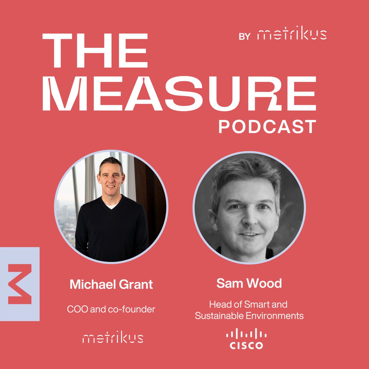 How can we reach ambitious ESG goals? ⛰

This week on #TheMeasurePodcast, <a href="/mickgrant26/">Michael Grant</a> is joined by Sam Wood, Head of Smart and Sustainable Real Estate at <a href="/Cisco/">Cisco</a>, to chat about all things sustainability.

Listen here: podcasts.apple.com/gb/podcast/the…