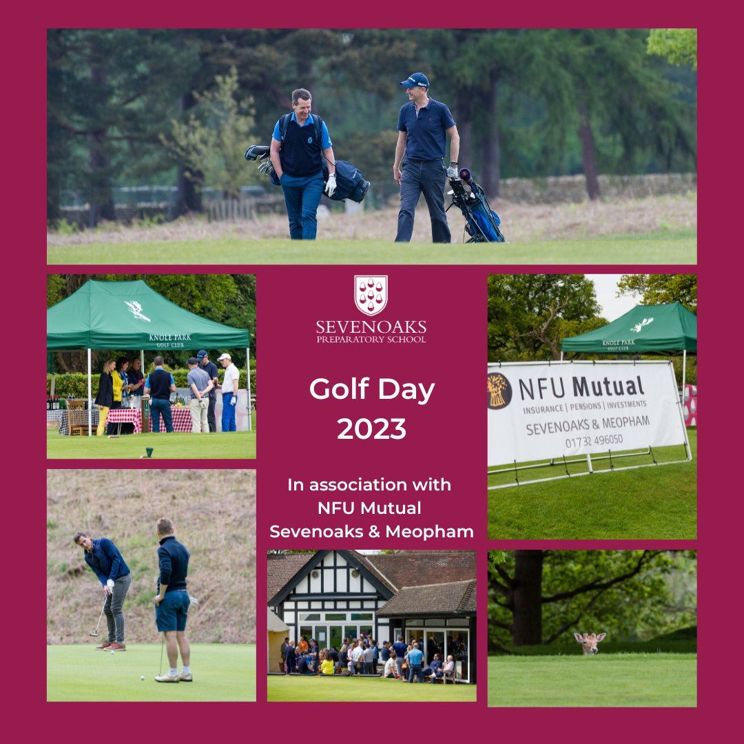 We had 19 teams from The Prep Community take part in our golf day last week at Knole Park Golf Club, including a team from our sponsors <a href="/nfum_sevenoaks/">NFU Mutual Sevenoaks and Meopham</a> and we are grateful for their continued support. ​It was a really fun day and we hope to see many teams back again next year!