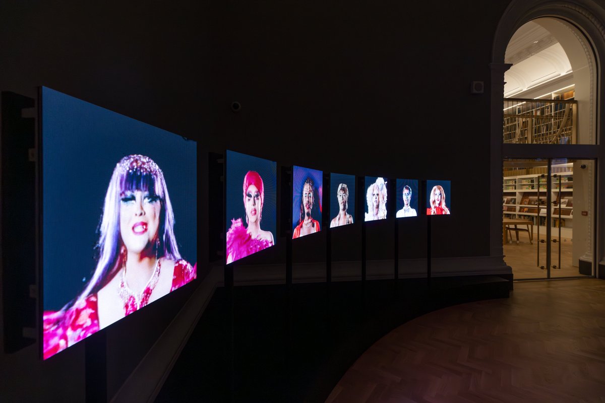 CLADmagali's tweet photo. Inspired by the @V_and_A new Photography Centre. A beautiful celebration of a stunning collection. Highlights include @JakeElwes drag cabaret, Joana Choumali's stitched photos and Jorma Puranen's images of Sami people projected onto snow @gibsonthornley @Purcelluk @TristramHuntVA https://t.co/A5raYsWt7a