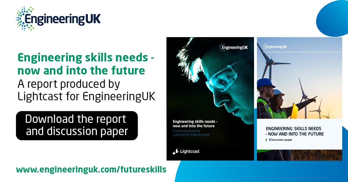 _EngineeringUK's tweet photo. Given recent rapid labour market developments and changing workforce needs, we commissioned labour market analysts @LightcastData to explore #engtech skills needs, today and in the future. Find out more in our discussion paper PUBLISHED TODAY. https://t.co/JGf6sU2dDm https://t.co/tagrMOOZy0
