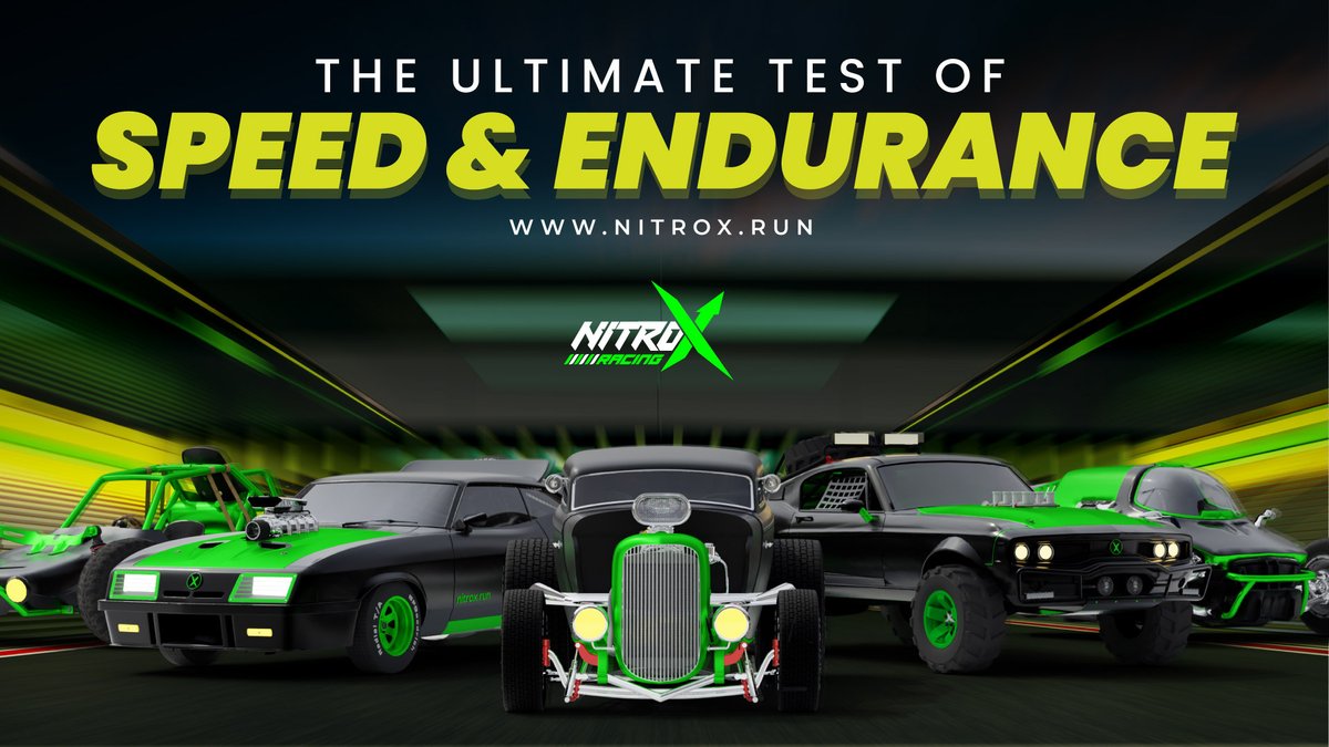Feel the difference of driving🤩

Exclusive vehicles for racing are here, so let's get the opportunity to earn in game &amp; enter in the Nitrox racing Metaverse🏎

EARN MORE WHILE YOU PLAY🤑

#Nitrox #Racing #Ride2Earn #Metaverse #VR #NFTcars #PlayToEarn