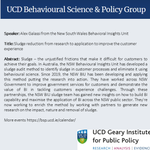 Photo by Behavioural Science and Policy in Ireland (@EconPsyPol)