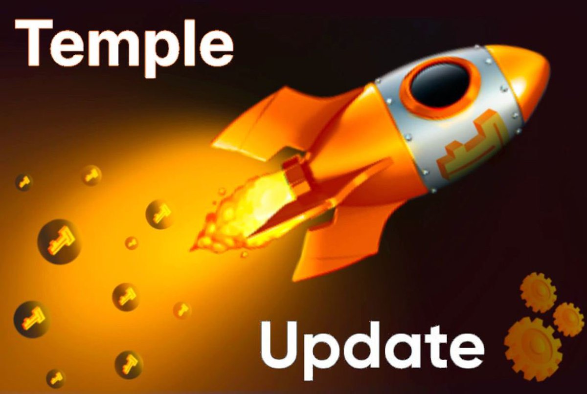 Temple Wallet (@templewallet) on Twitter photo How are you, guys? ๐
- <a href="/3route_io/">3route_io</a> integrated into Temple
- Cloud seed phrase backup for mobile
- Added <a href="/0xOptimal/">0xOptimal - AdSense for web3</a> with rewards for ads
- Cashback on swaps
and..
#TKEY - #TempleWalletToken is coming into the scene! ๐คฏ
Thank's for your waiting! More - today.๐
#Tezos ๐ How are you, guys? ๐
- <a href="/3route_io/">3route_io</a> integrated into Temple
- Cloud seed phrase backup for mobile
- Added <a href="/0xOptimal/">0xOptimal - AdSense for web3</a> with rewards for ads
- Cashback on swaps
and..
#TKEY - #TempleWalletToken is coming into the scene! ๐คฏ
Thank's for your waiting! More - today.๐
#Tezos ๐
