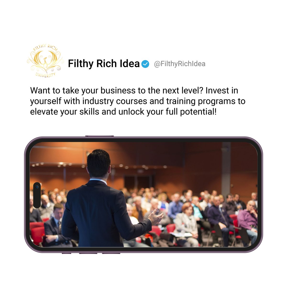 FilthyRichIdea tweet picture