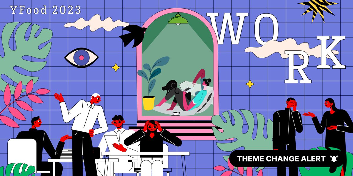 🤜 New Theme Alert: #WORK 🤛

The future of work is here! 
Join us as we explore the tech, trends, and landscape shaping the New Office and the New Workforce. What does this mean for the F &amp; D Industry? 

#FoodTech #decentralised  #workforce #hybridliving #Hyperlocal #FoodSystems