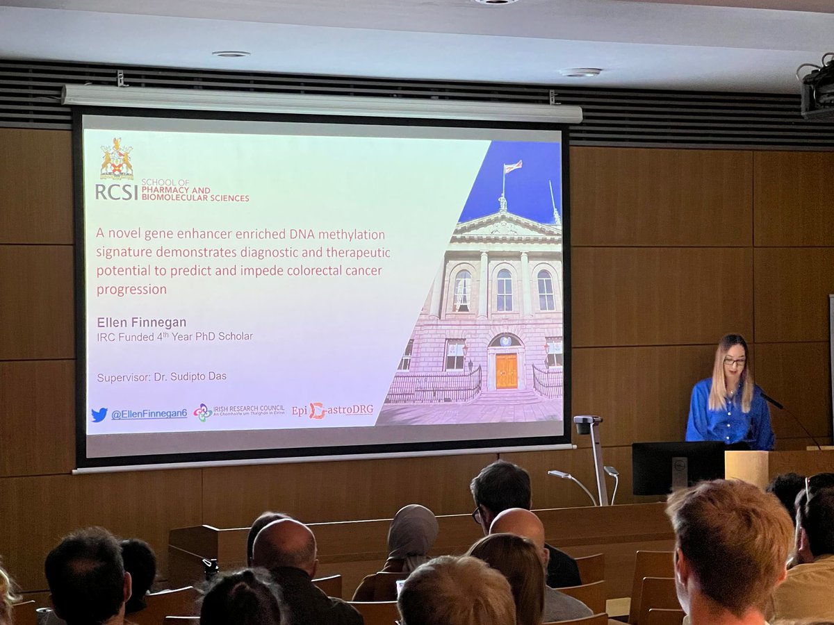 Eric Conway (@conwayer1) on Twitter photo And were off! first session well underway with exciting data on Polycomb mechanisms of repression from <a href="/sarafarrona/">Farrona Lab</a> and <a href="/ellenrosetuck/">Ellen Tuck</a> from <a href="/adrianbracken/">Adrian Bracken</a> lab and enhancer dysregulation in cancer from <a href="/EllenFinnegan6/">Ellen Finnegan</a> from <a href="/Sudiptodas_RCSI/">Dr. Sudipto Das</a> lab #AICC2023 And were off! first session well underway with exciting data on Polycomb mechanisms of repression from <a href="/sarafarrona/">Farrona Lab</a> and <a href="/ellenrosetuck/">Ellen Tuck</a> from <a href="/adrianbracken/">Adrian Bracken</a> lab and enhancer dysregulation in cancer from <a href="/EllenFinnegan6/">Ellen Finnegan</a> from <a href="/Sudiptodas_RCSI/">Dr. Sudipto Das</a> lab #AICC2023