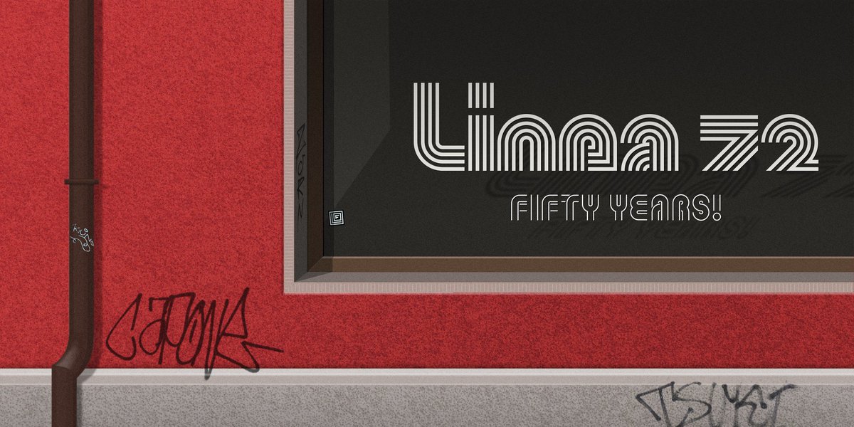 olofch's tweet photo. While some typefaces can be considered timeless, the term is not appropriate for Linea 72. With its four lines and the geometric construction it is a typical seventies typeface, inspired by the 1968 Mexico Olympics logo.
https://t.co/fZX0zRdPkv #1970s #typedesign #Linea72 https://t.co/OLTyp1A4Xr