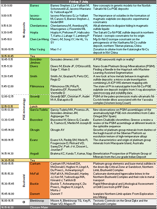 THE TIME TABLE IS HERE 🚨 albiet with some minor 'tba'. Check out the attached for talk titles, keynotes, timings, sessions, and for when the coffee will be rolling in! We have a great 4-day line-up of talks and poster titles will be shared soon. See you in Cardiff! ⛏️  <a href="/sul_mag/">MagSul</a>