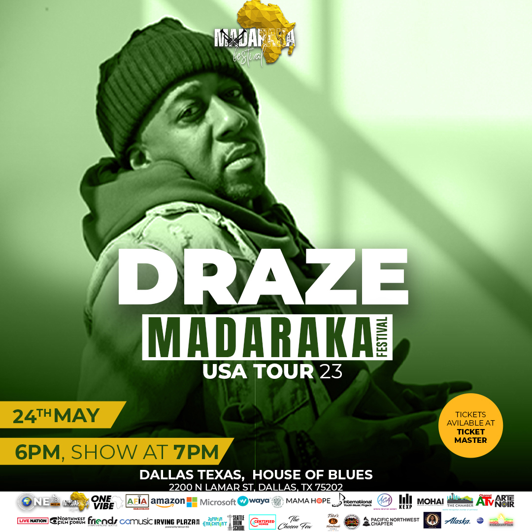 OkeloJavan's tweet photo. Greetings Village!
"The groin pains in sympathy with the sore."- Zulu proverb
Dallas, we are in town!
#MadarakaFest2023
Join us tonight in celebrating community and culture!
#MadarakaFestival2023 #MadarakaFestivalTour2023 #MamaHope #ConcertTour #AfricanMusic #SautiSol https://t.co/H1qtax8Ykm