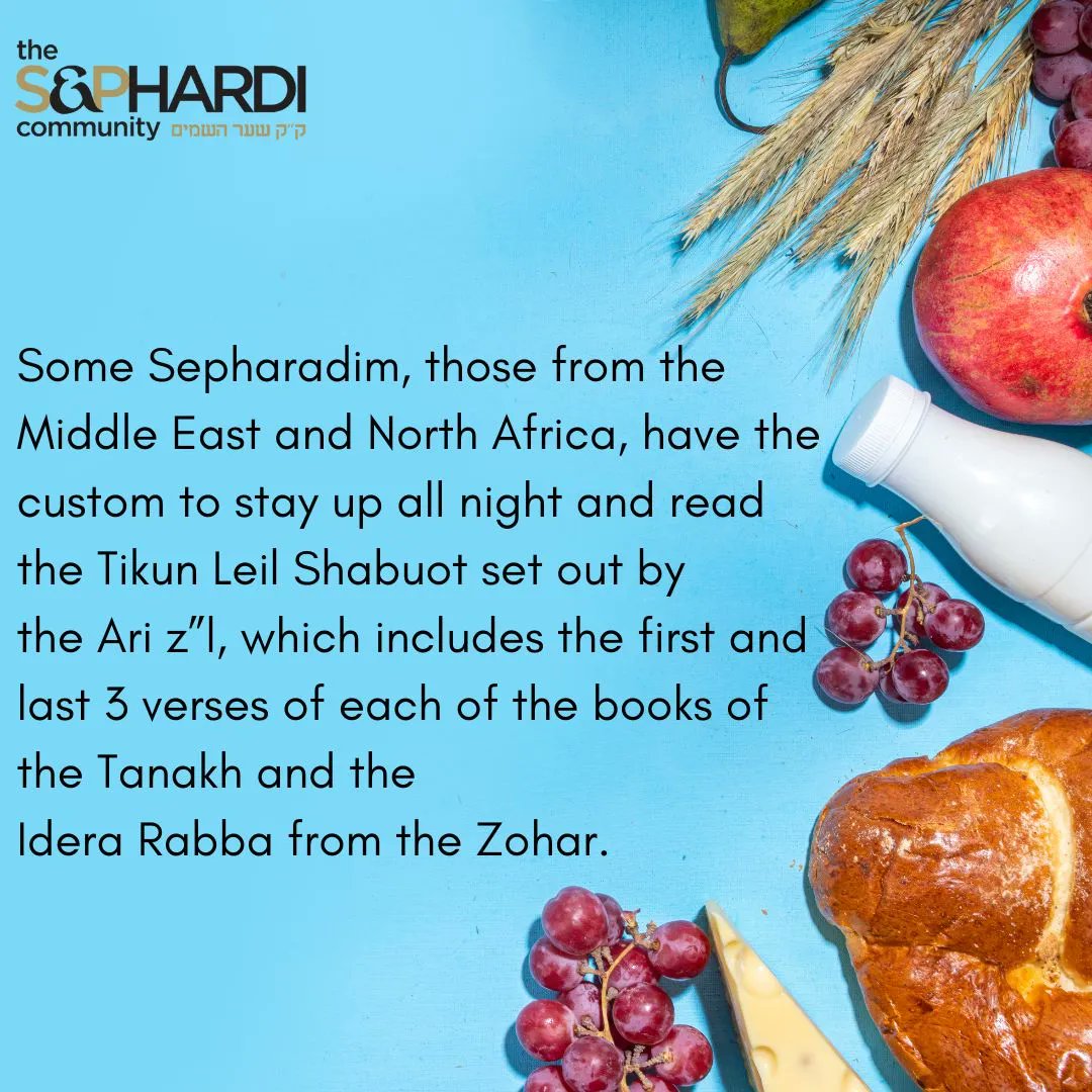 sandpuk's tweet photo. This week we will celebrate Shabuot. What are we celebrating, and are there any Sephardi customs? 

Swipe to find out… 👉 https://t.co/GxZTZ87JUL