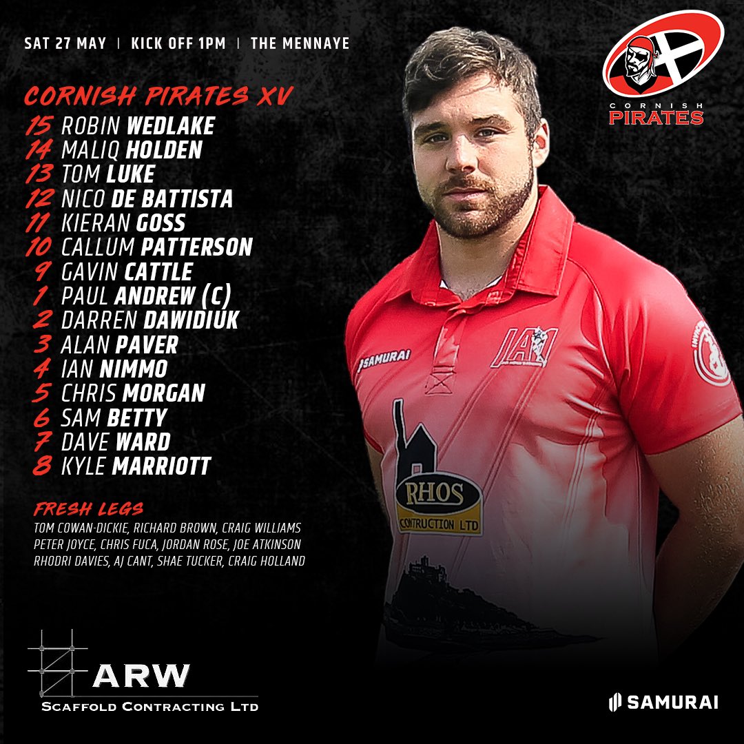 Cornish Pirates tweet media