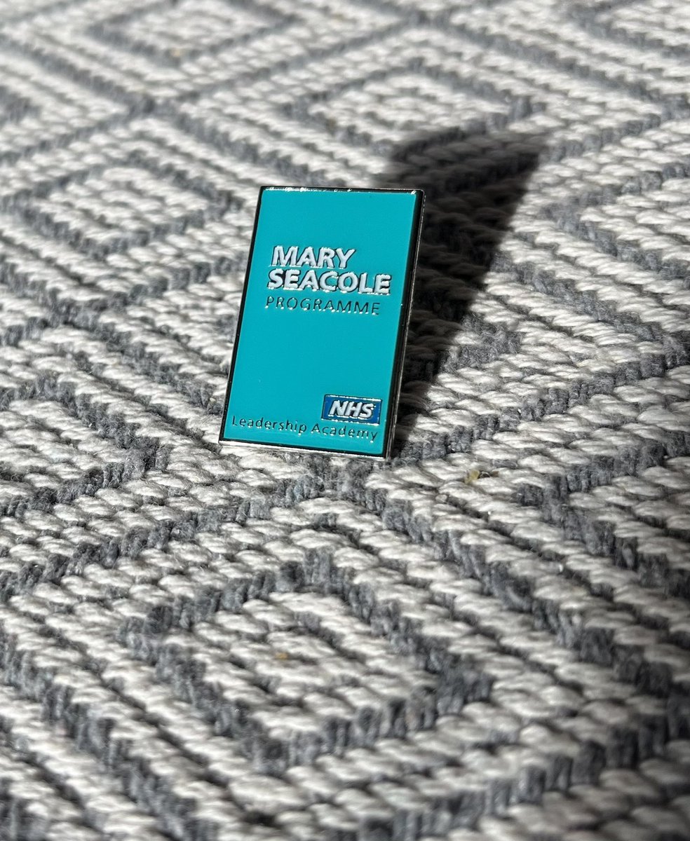 helenwatts91's tweet photo. Love this, thank you @NHSLeadership
My grandad collected pin badges, he would be proud of this one #MarySeacoleprogramme #NHSleadership #radiographer @SouthTees @SCoRMembers https://t.co/vtkeoG1ahK