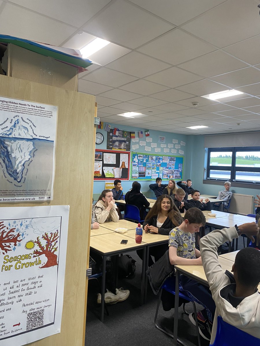 St_Andrews_Acad's tweet photo. Happy Minds, Happy Lives day is well under way in the Academy @st_personal https://t.co/Clxe1Oy46U