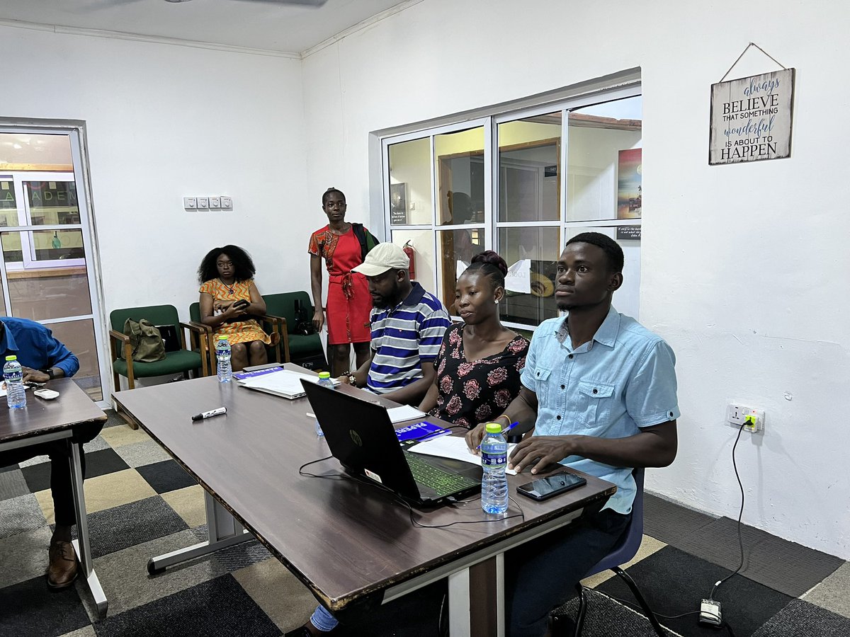 GhHubsNetwork's tweet photo. We are in Tamale!
GHN Capacity Strengthening Project In-person training session is on going at @HopinAcademy
#hubmanagers #csp2023 #training #hubs https://t.co/JAycn2IdQ4