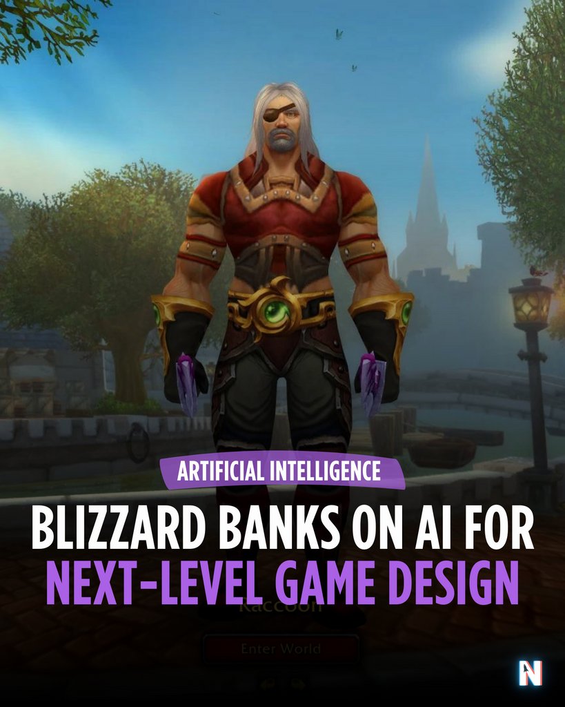 Blizzard Entertainment has got a shiny new AI tool, Blizzard Diffusion, that whips up images and concept art for video games. @blizzard_ent

Read more 👉️ l.nexbites.com/teR4xA