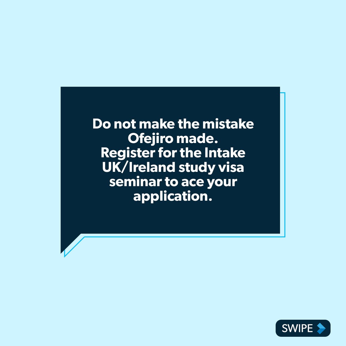 Join us for free by signing up now!
Click here: web.intake.education/ng/events/even…

#Intakeng #WhateverItTakes #webinar #intakewebinar #visaapplication #visa #visaprocess #visaapproval #visaagency #studyabroad #StudyInUK #studyinireland #LearnMore #TakeYour1stStepWithIntake