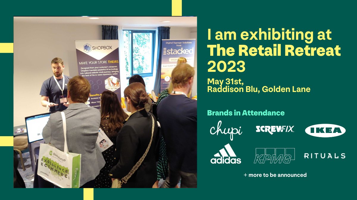 Exciting news! Shopbox AI is thrilled to be attending the <a href="/RetailExIreland/">Retail Excellence Ireland</a> Summit on May 31st! 🌟Meet our team at Booth 17 and join our CEO, Alan Gormley, as he takes part in a captivating panel discussion on future-proofing your online store at 2:45 PM!
#REIRetailSummit