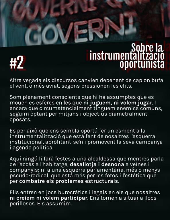csolaruina's tweet photo. Sobre la instrumentalització oportunista de les "esquerres" https://t.co/7d48569esE
