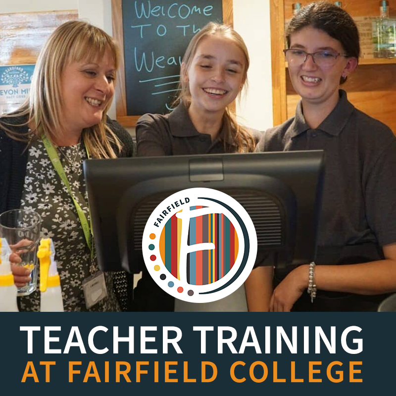 Fairfield College is excited to offer teacher training opportunities to develop and train as a Further Education (FE) Tutor in a unique educational setting, here at Fairfield College.
For more information follow this link - ffc.ac.uk/teacher-traini…