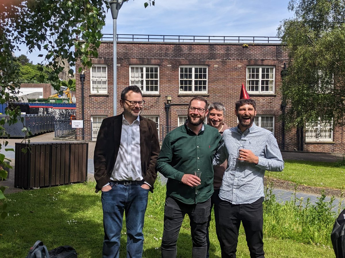 jamesemcdonald's tweet photo. Congratulations to David Fidler @fidlerdb on passing his PhD with minor corrections yesterday! 👏 Big thanks to @graemewnicol and Peter Golyshin @CEB_Bangor for examining and @STARScdt for the support @bangorsoil @SSP_UGRASS @BangorSNS @MEEBangor https://t.co/PkAA3ZGlEy