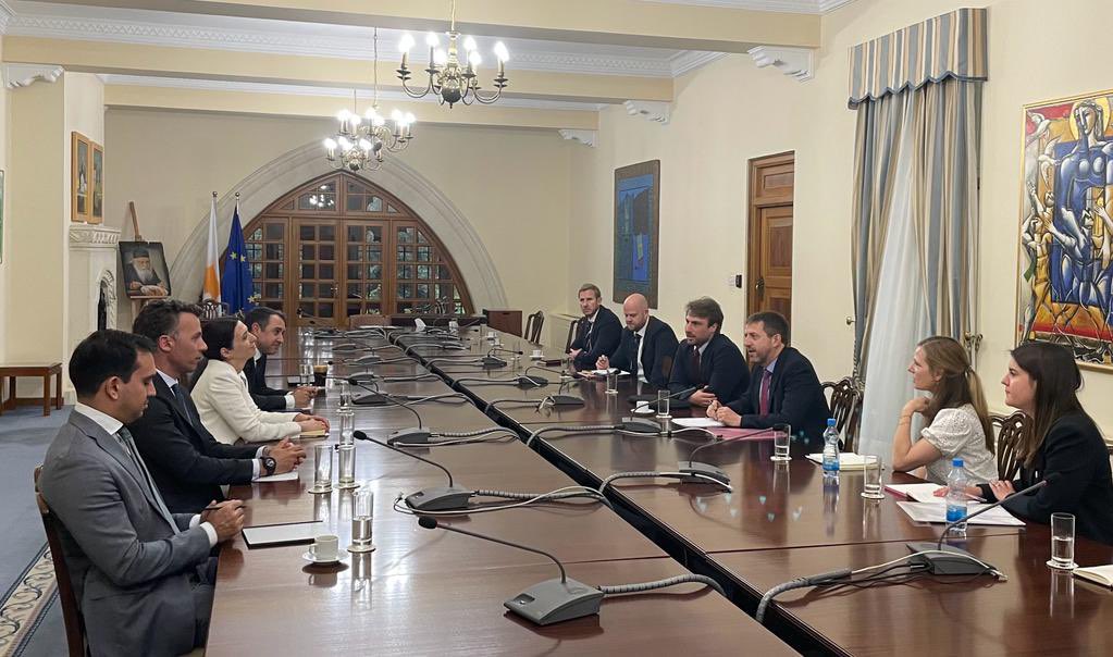 UK in Cyprus (@UKinCyprus) on Twitter photo 2023-05-24 11:08:27 UK visiting experts from @FCDOGovUK, @NCA_UK & the Office for Financial Sanctions Implementation held a range of meetings in Cyprus this week, contributing to local authorities’ capacity building and efforts to establish a sanctions implementation unit. UK visiting experts from @FCDOGovUK, @NCA_UK & the Office for Financial Sanctions Implementation held a range of meetings in Cyprus this week, contributing to local authorities’ capacity building and efforts to establish a sanctions implementation unit.
