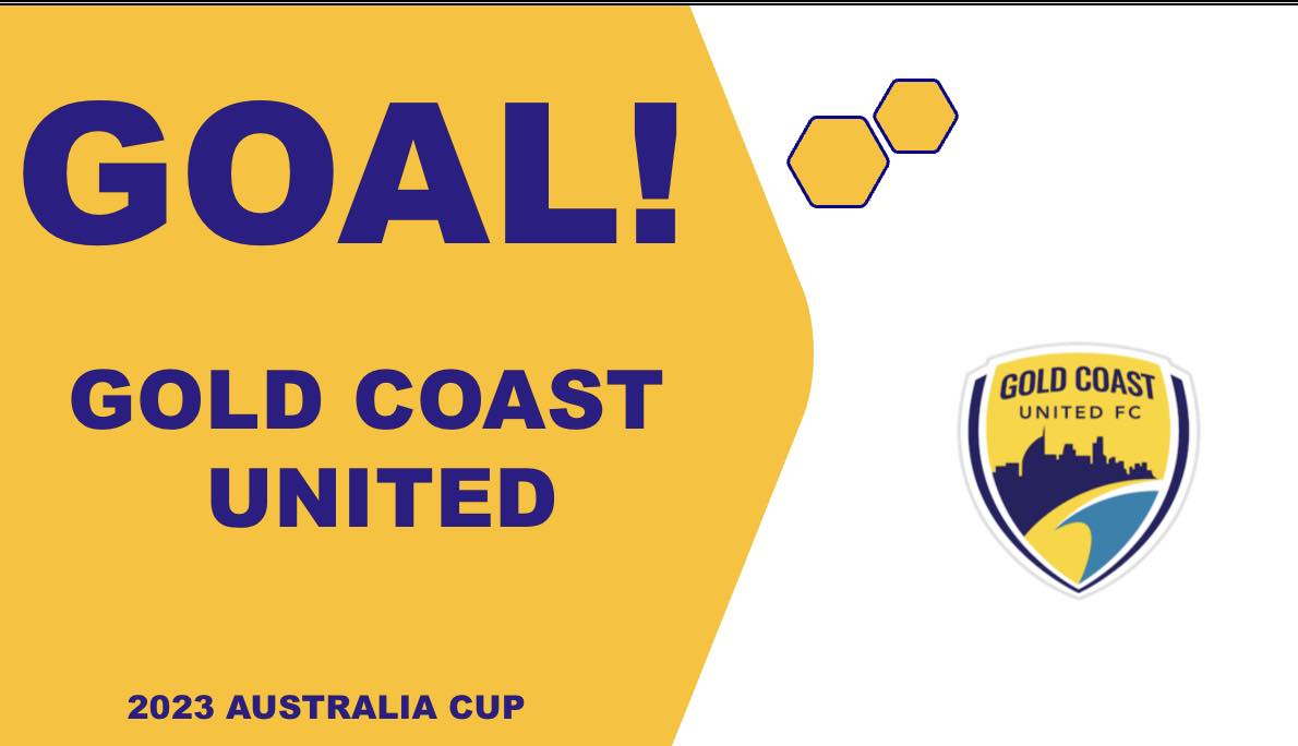 GOAL |  78 minutes  

Gold Coast United ⚪️ 2-0 🔵 Broadbeach United  

(GCU) Cai Tipaldo #AustraliaCup #MagicOfTheCup