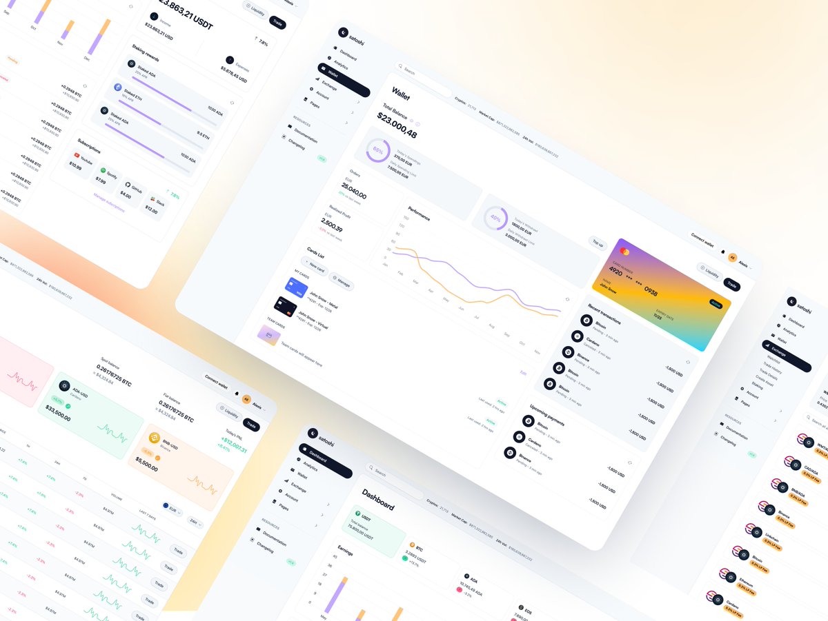 webpixels_'s tweet photo. Meet Satoshi! Our latest #Bootstrap dashboard template - build powerful data-driven applications faster and unleash your creativity!

💙 Send us a DM to offer you a discount
👀 Live preview: https://t.co/PEyqUVu7BK

#uicomponents #buildinpublic #uiuxdesign https://t.co/n0rC61aZ1q